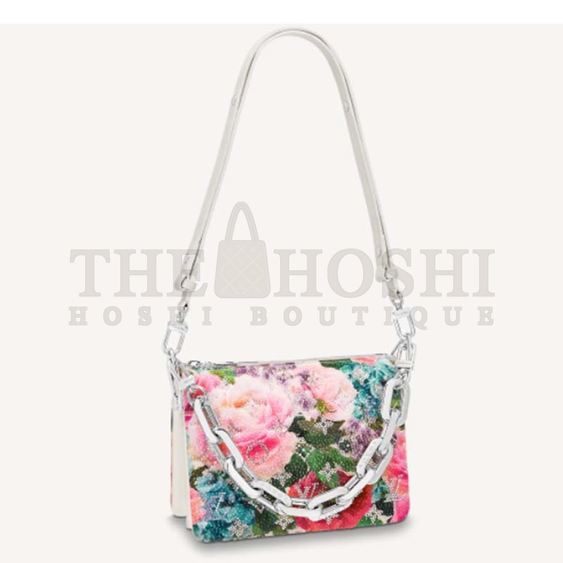 L0vis Vvtt0n LV Women Capucines BB Handbag Multicolor Satin Textile Crystals Lambskin Master Quality