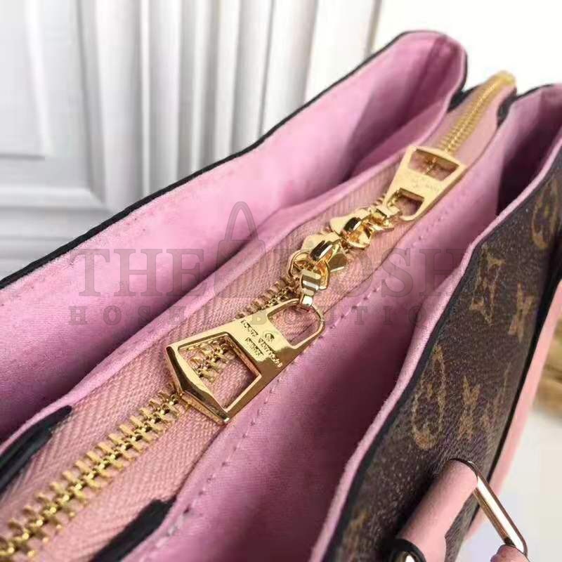 L0vis Vvtt0n LV Women Soufflot BB Bag in Monogram Coated Canvas-Brown Master Quality