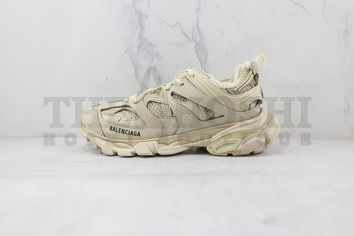 Ok Ba1en*iaga Track Mule Clear Sole 3.0 Sneakers Beige/Beige Master Quality