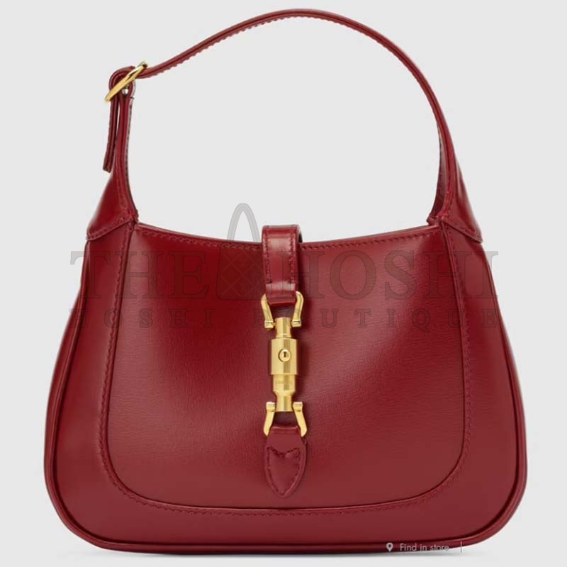 Gvc*1 Women Jackie 1961 Mini Shoulder Bag Red Leather Gold-Toned Hardware Master Quality
