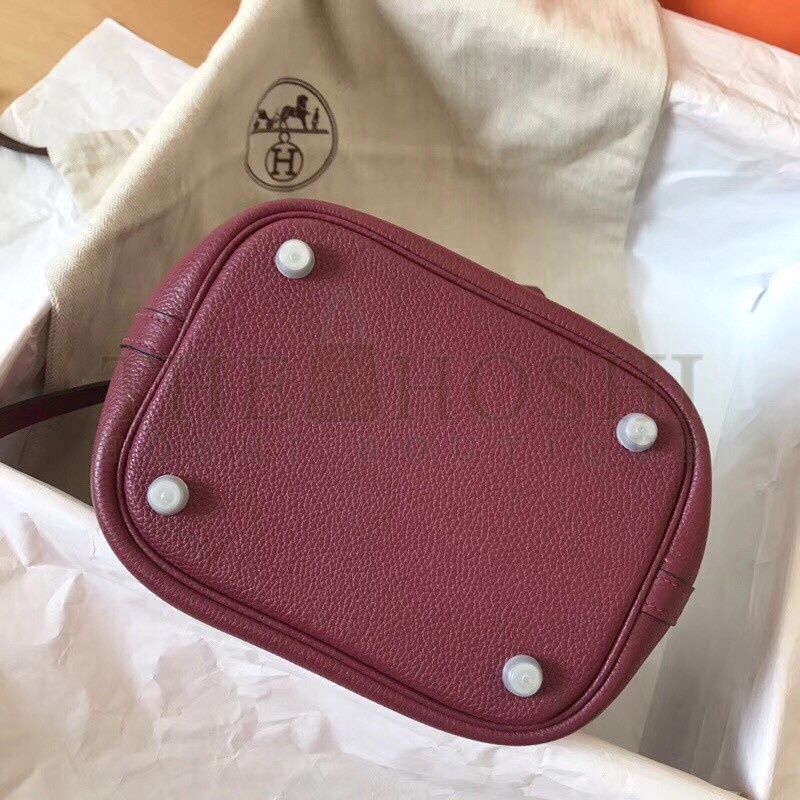 H**me5 Ruby Picotin Lock MM 22cm Handmade Bag Master Quality