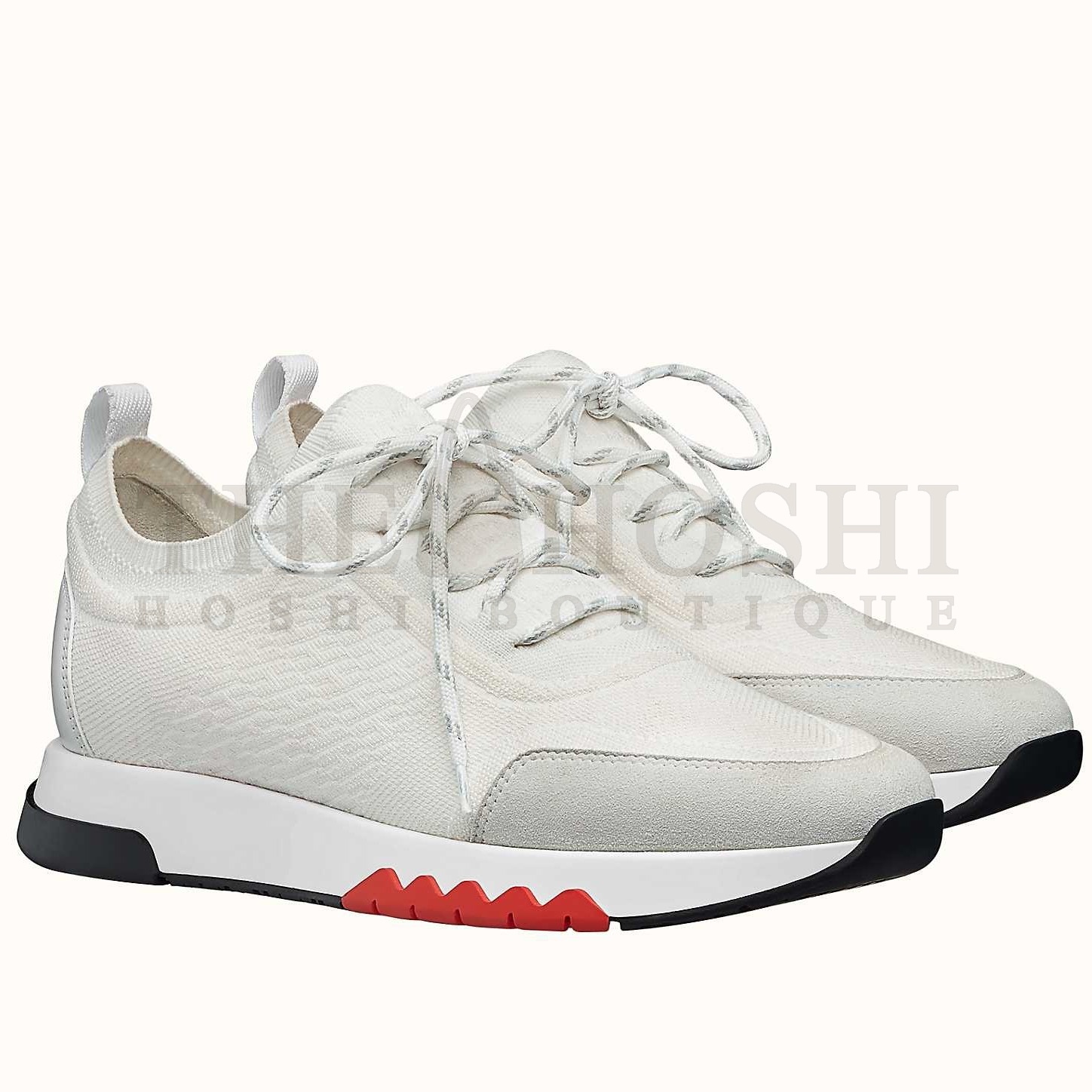 H**me5 Men's Addict Sneakers In White Knit Master Quality
