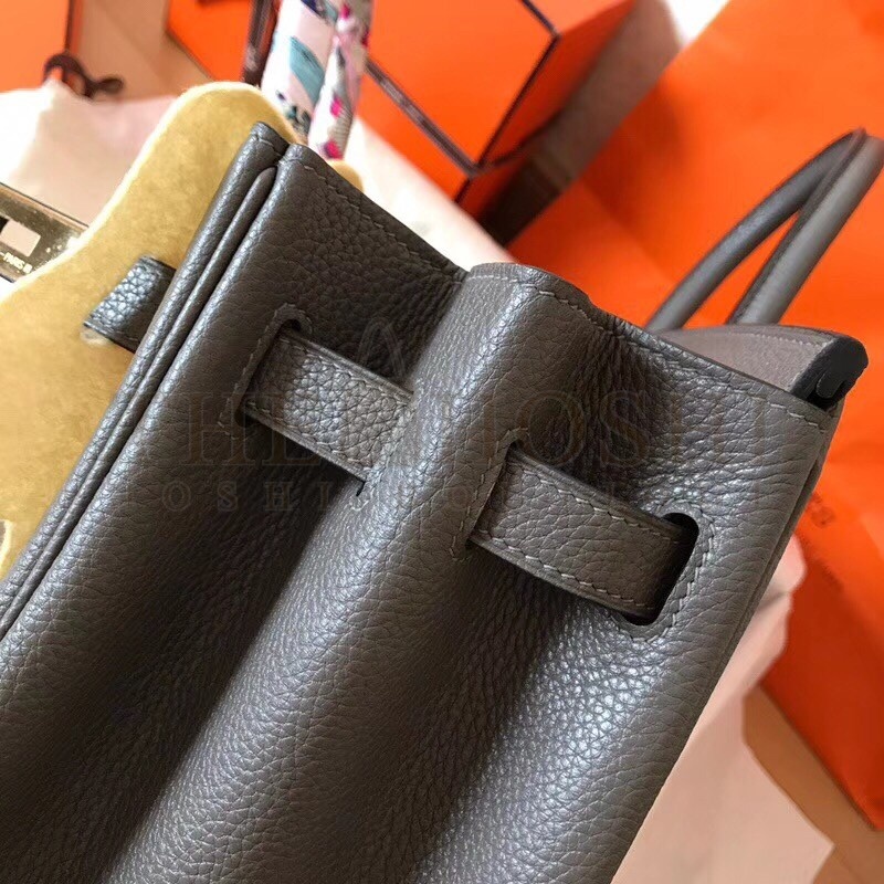 H**me5 Ardoise Birkin 35cm Clemence Handmade Bag Master Quality