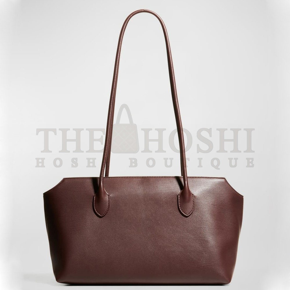 The R0w Terrasse Shoulder Bag in Burgundy Calfskin Master Quality