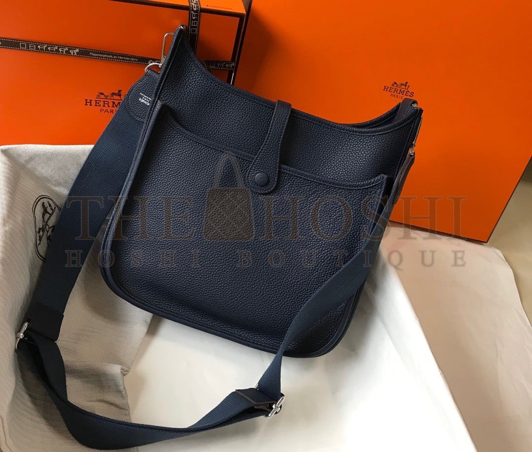 H**me5 Evelyne III 29 Bag In Black Clemence Leather Master Quality
