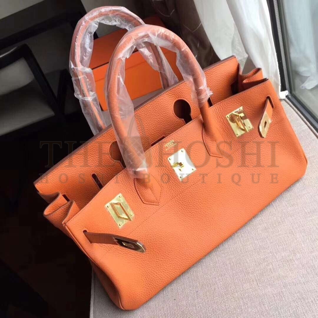H**me5 Orange JPG Birkin 42cm Shoulder Bag Master Quality