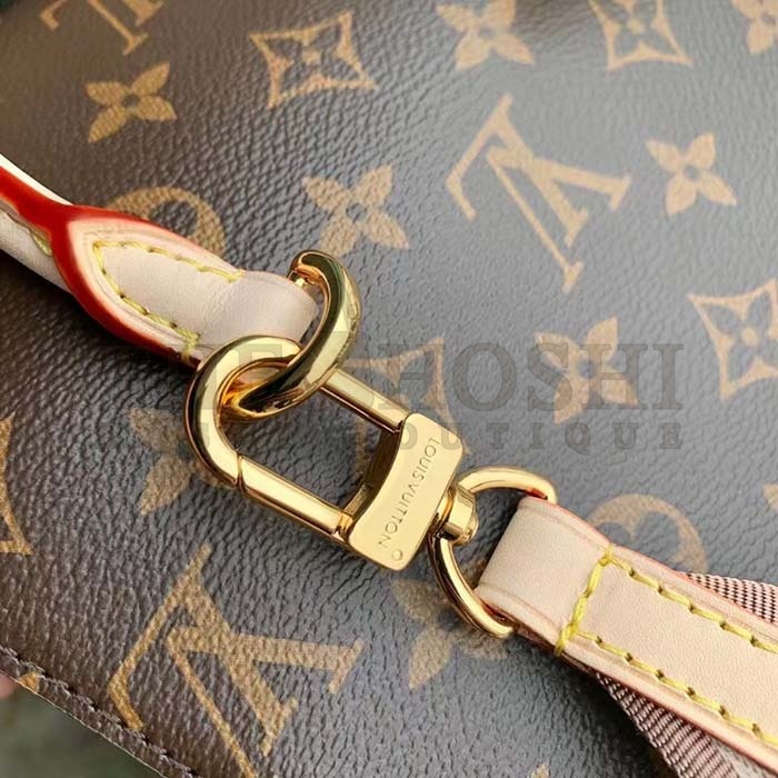 L0vis Vvtt0n LV Women Cluny Mini Handbag Monogram Coated Canvas Cowhide Leather Master Quality