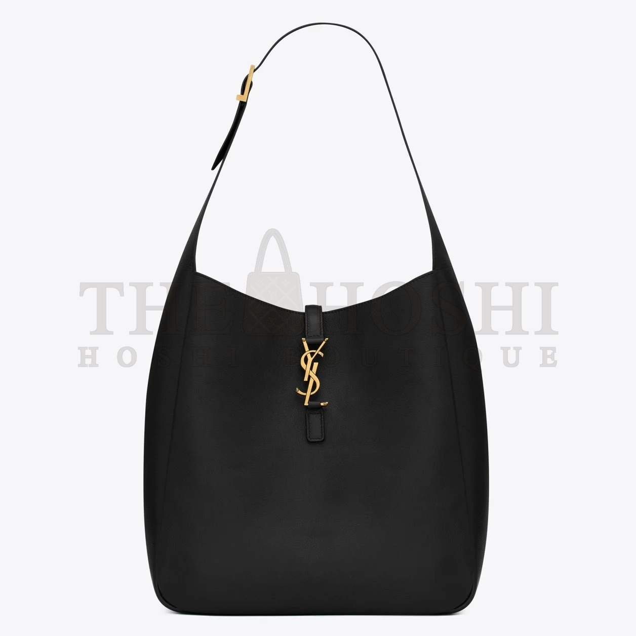 Sa1nt Lau*nt Le 5 A 7 Soft Large Shoulder Bag in Black Leather Master Quality