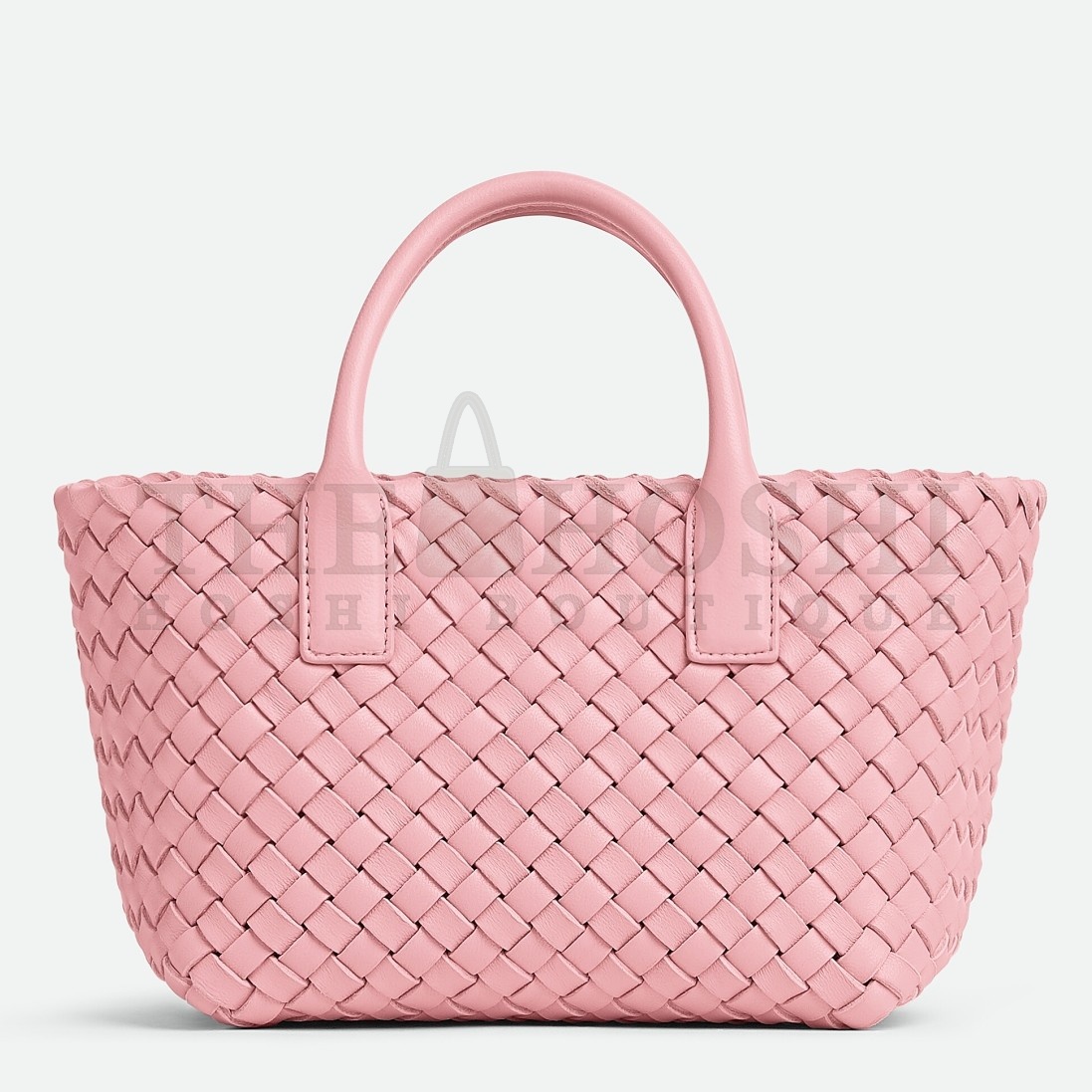 B0tt*ga Ven*ta Cabat Mini Bag In Pink Intrecciato Lambskin Master Quality
