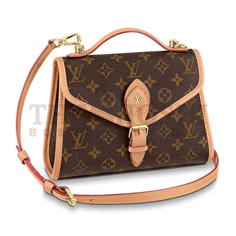 L0vis Vvtt0n LV Women LV Ivy Bag in Monogram Coated Canvas-Brown Master Quality
