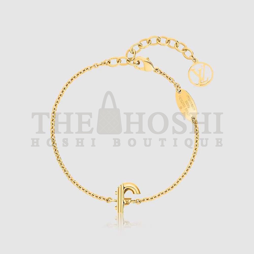 L0vis Vvtt0n Women LV &amp; Me Bracelet Letter F Master Quality
