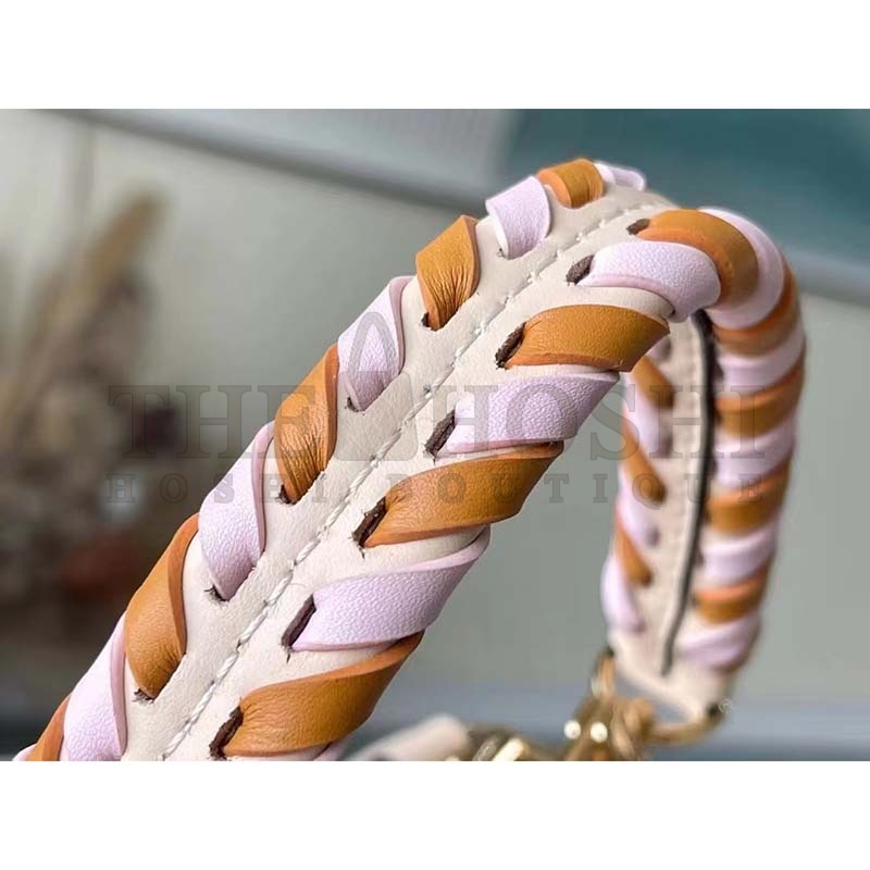 L0vis Vvtt0n LV Women NéoNoé BB Bucket Bag Damier Azur Coated Canvas Master Quality