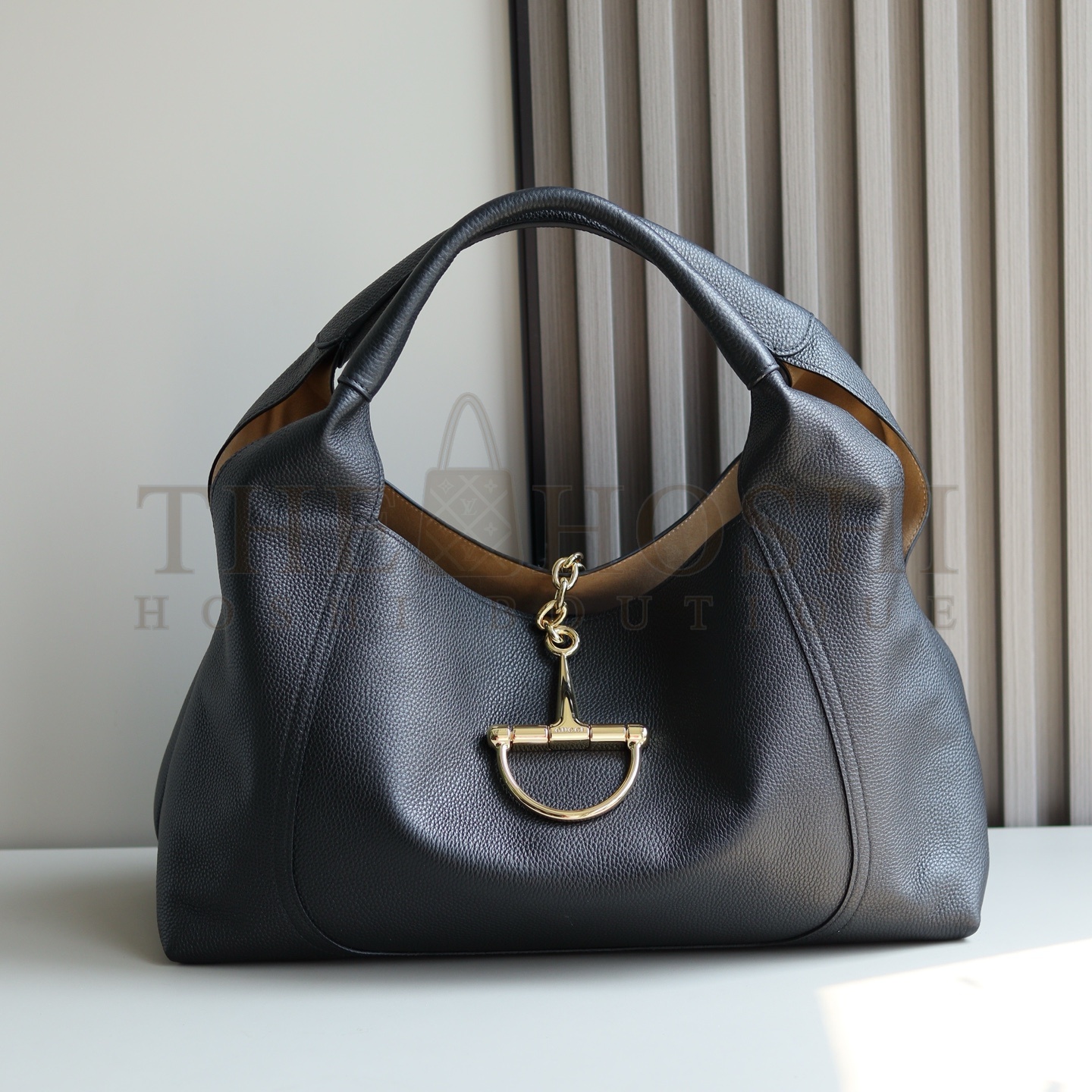 Gvc*1 GG Softbit Shoulder Bag Large Calfskin Leather 46x26x16cm 837466 Master Quality