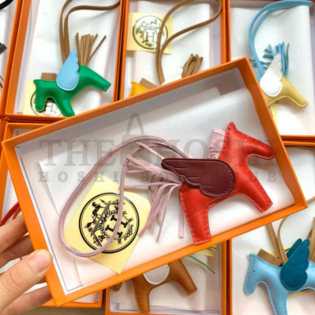 H**me5 H Rodeo PM Pegasus Bag Charm Lambskin Master Quality