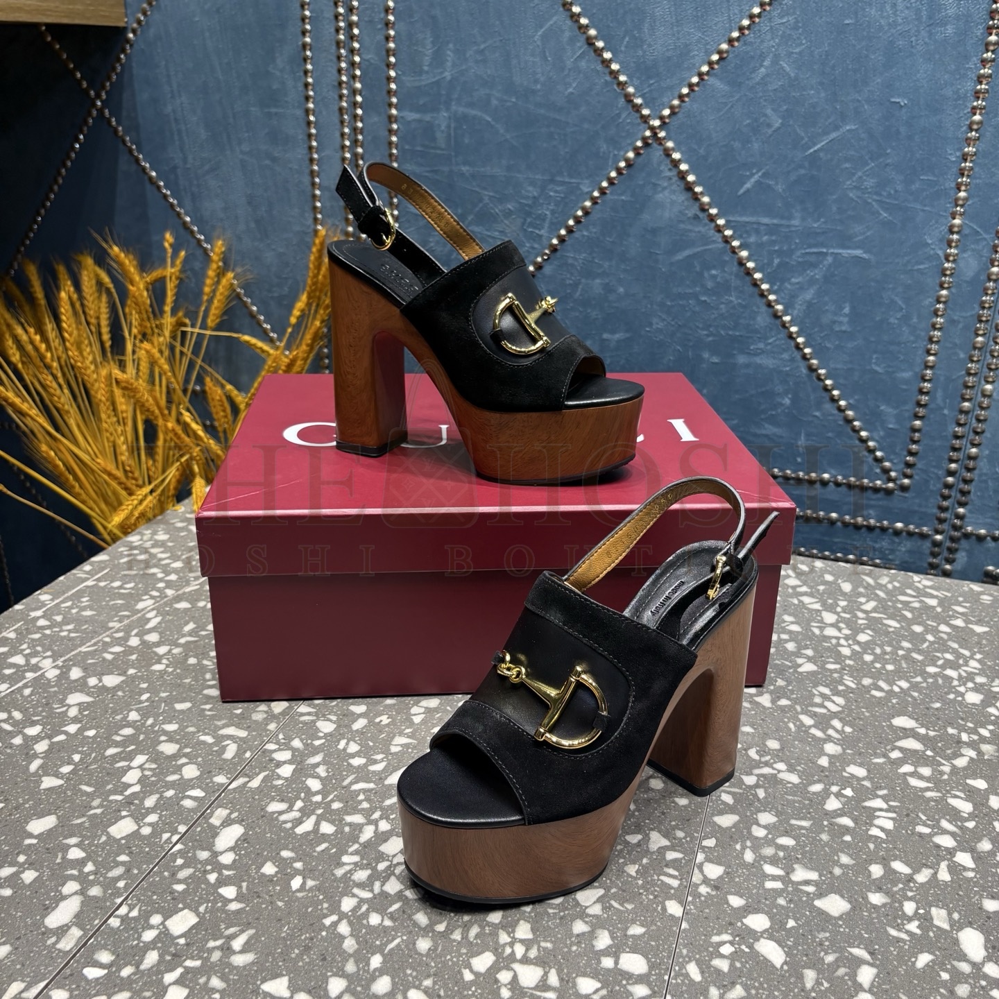 Gvc*1 GG Spring Summer 25 Platform Slide Sandals 35-41 Master Quality