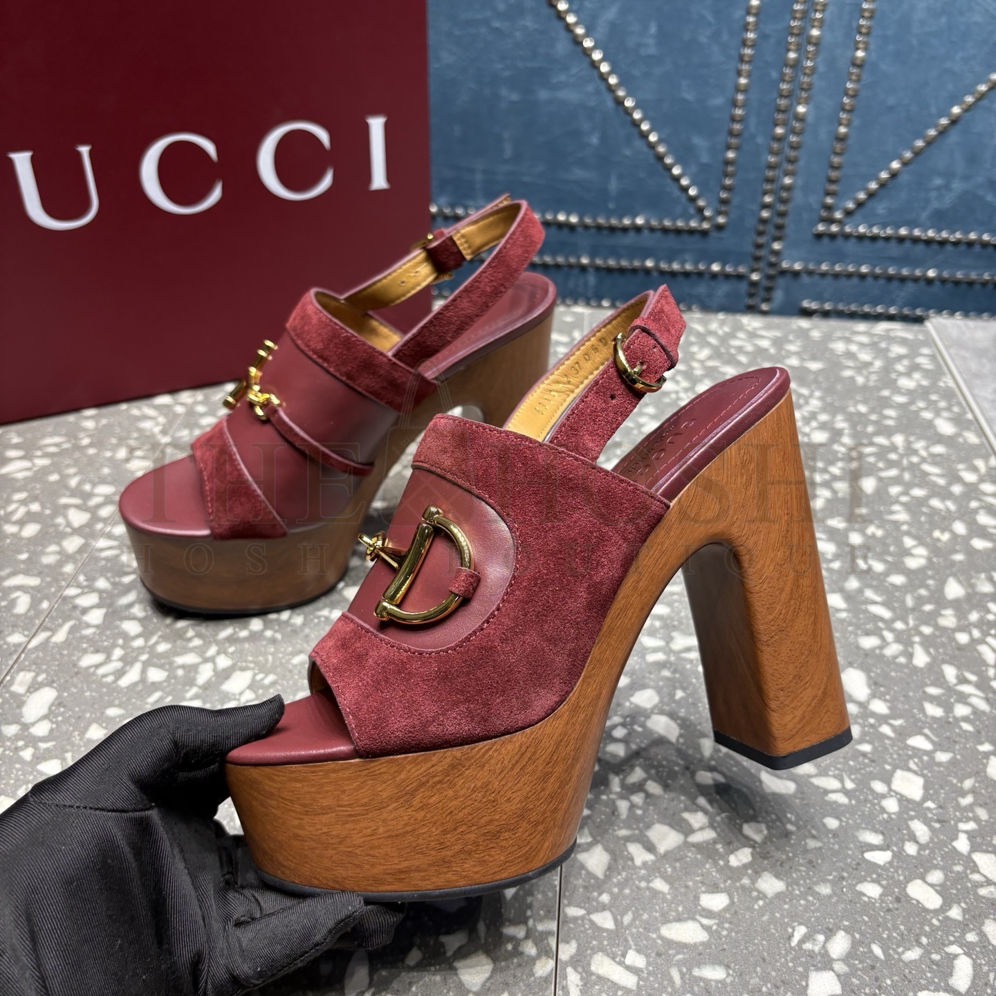 Gvc*1 GG Spring Summer 25 Platform Slide Sandals 35-41 Master Quality