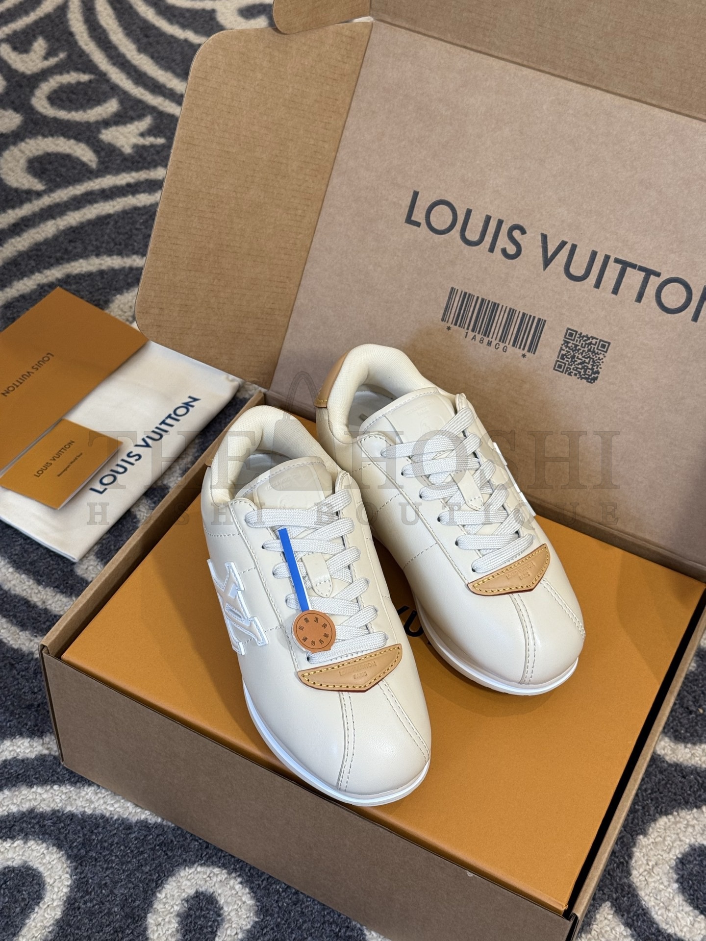 L0vis Vvtt0n LV x Nigo Butterscotch FW25 Monogram Calfskin Sneakers 35-45 Master Quality