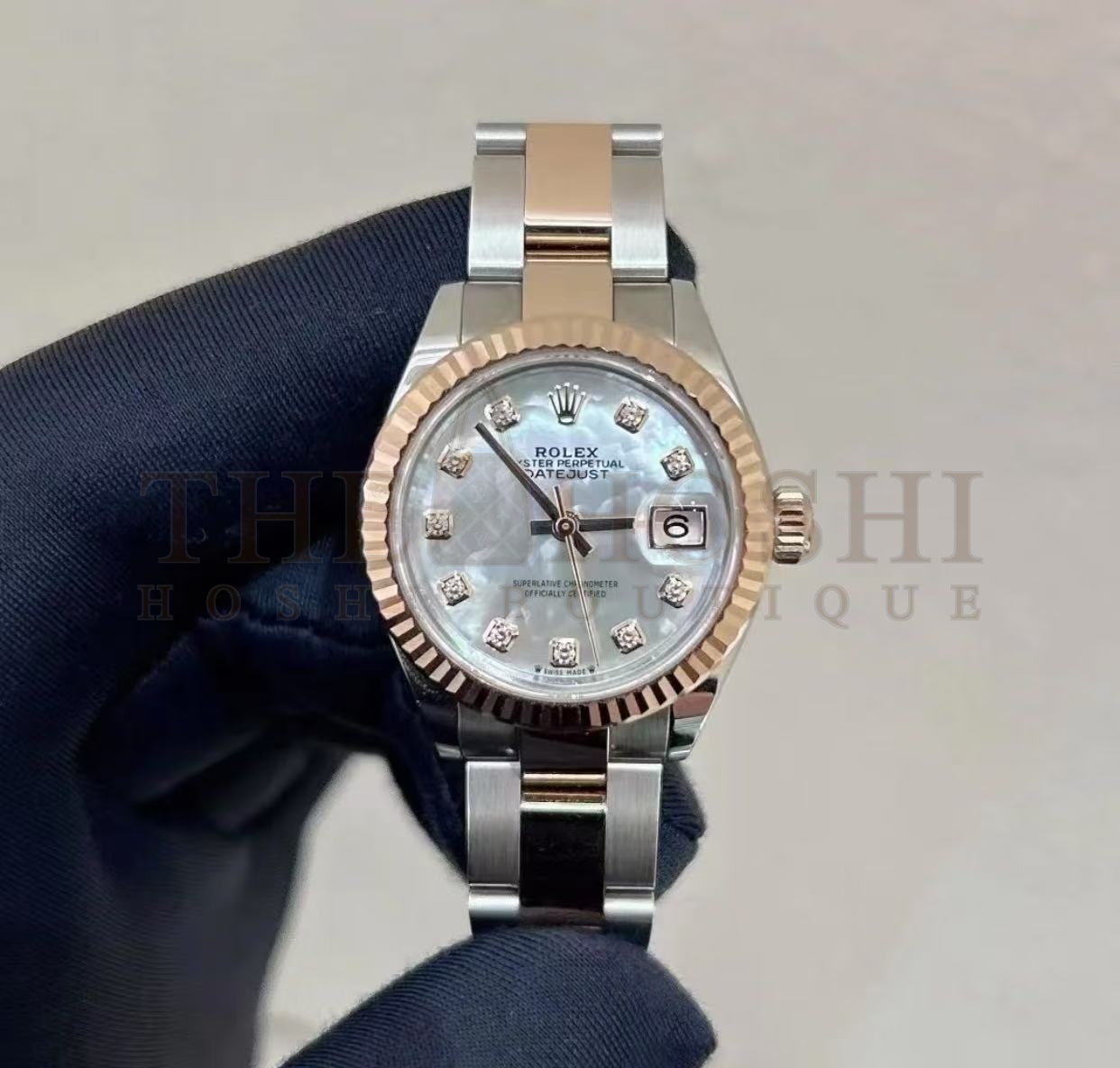 R01ex Lady-Datejust 28 Silver D1am0nd Watch 279383RBR-0007 Master Quality