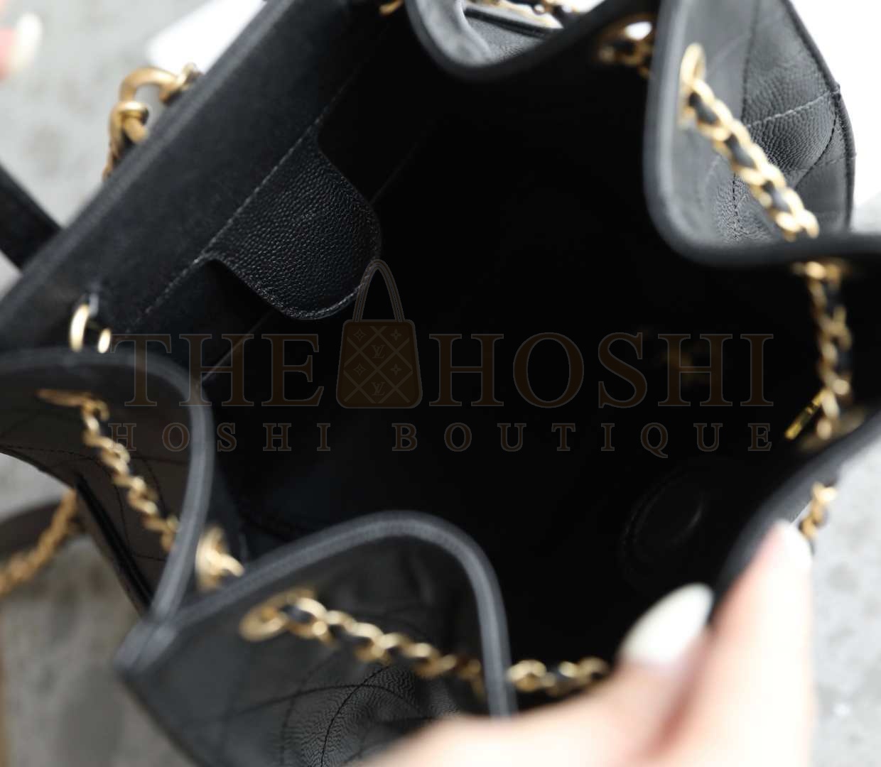 Ch**el 25B Drawstring Backpack – Lambskin Quilted Leather Double Shoulder Bag Size 23*14*23cm Master Quality