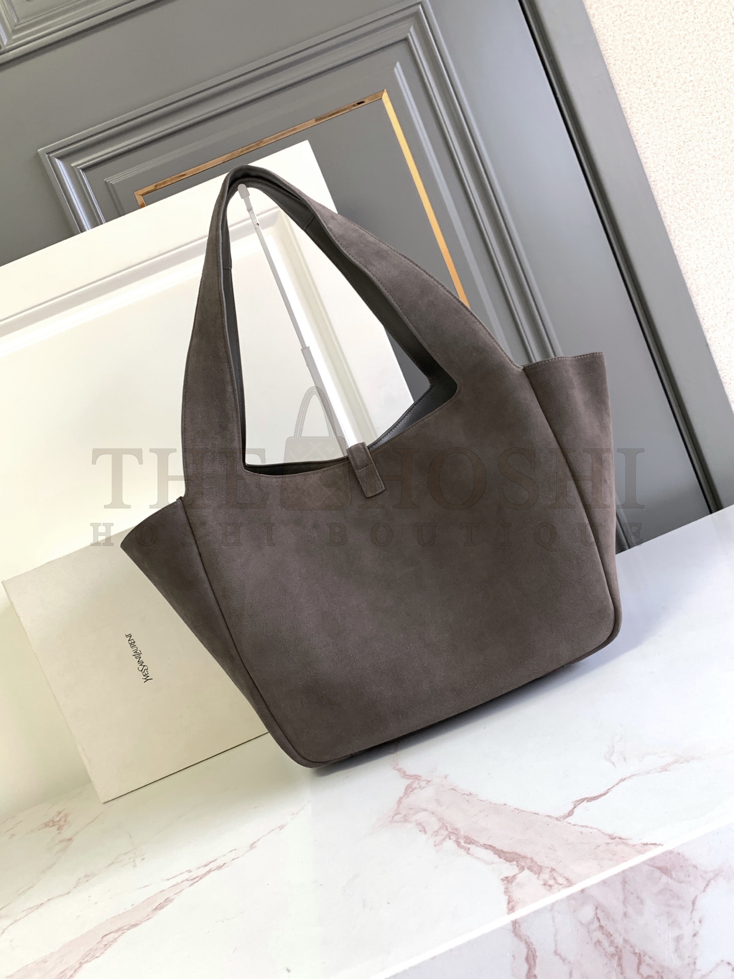 Sa1nt Lau*nt Bea Y51 Cabas Tote Bag in Suede Master Quality