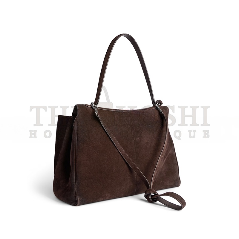 Ba1en*iaga RODEO HANDBAG LARGE IN LIGHT ESPRESSO 7897442AB4G2308 (39.8*29.9*12.9cm) Master Quality