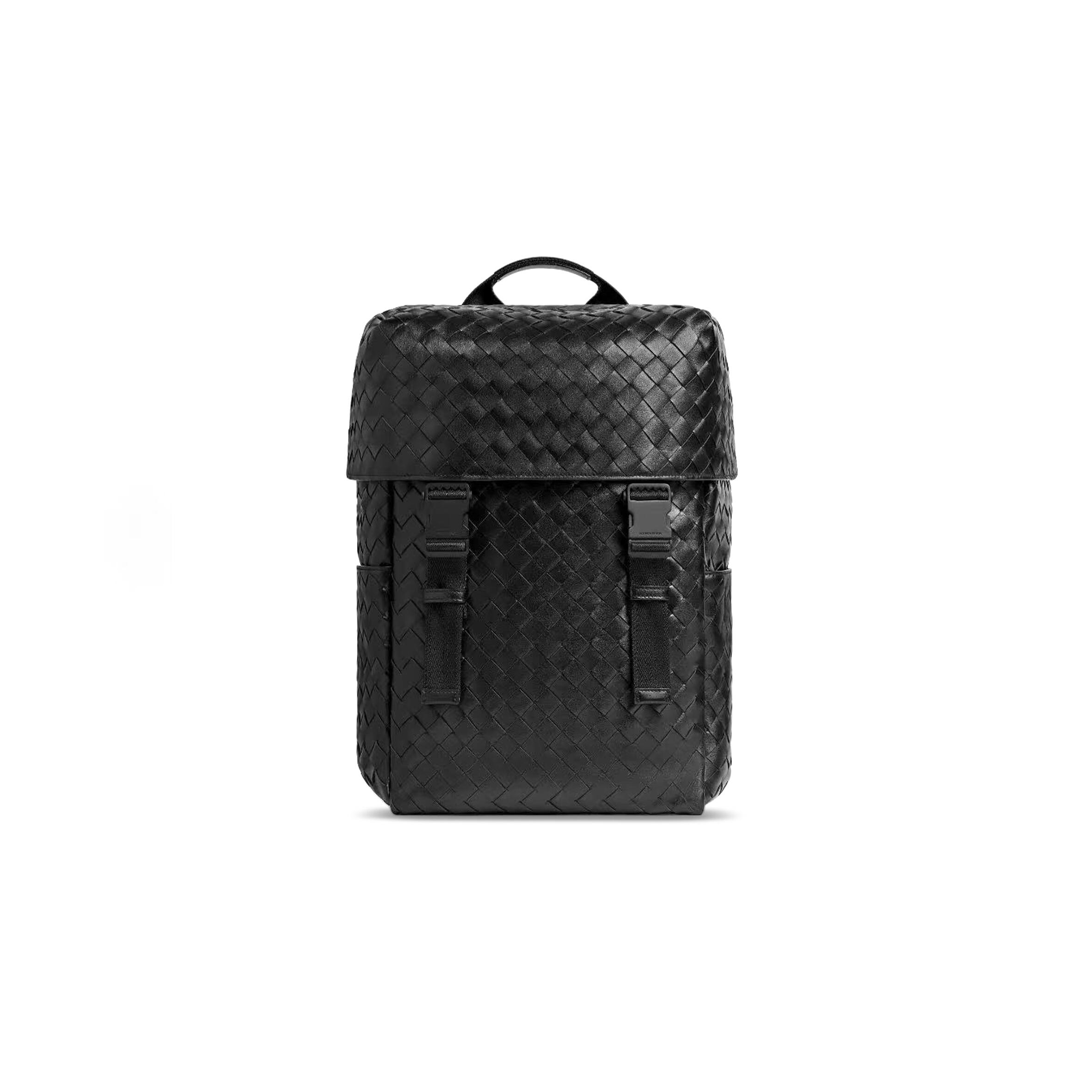 B0tt*ga Ven*ta INTRECCIATO FLAP BACKPACK 766580V2HL28966 (38*26*15cm) Master Quality