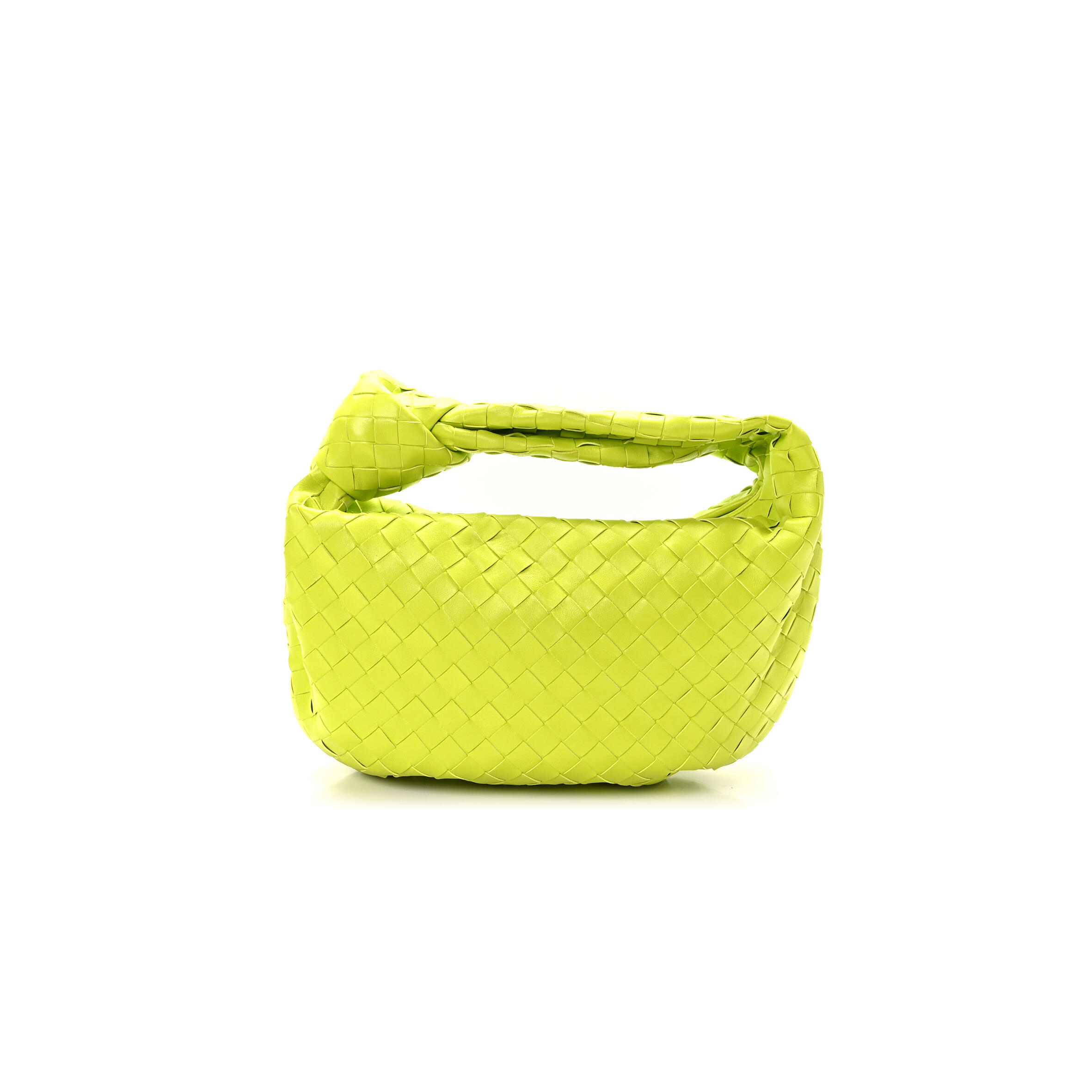 B0tt*ga Ven*ta NAPPA INTRECCIATO TEEN JODIE HOBO JODIE KIWI  (36*20*13cm) Master Quality