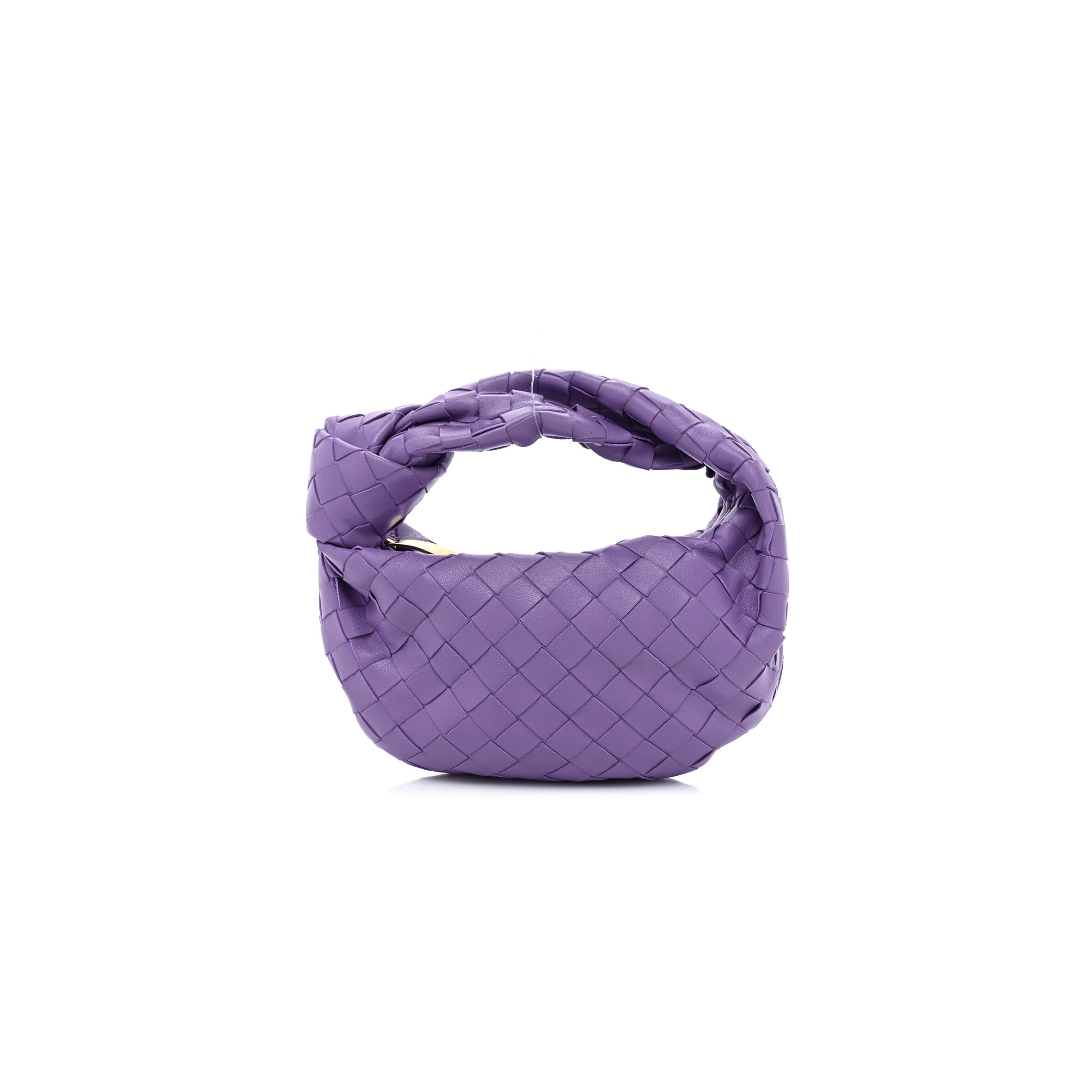 B0tt*ga Ven*ta NAPPA INTRECCIATO MINI JODIE PURPLE (25*15*3cm) Master Quality