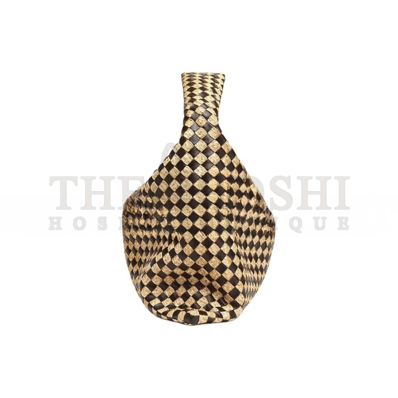 B0tt*ga Ven*ta RAFFIA AND COWHIDE HOP 792695V43D12377 (54*24*13cm) Master Quality