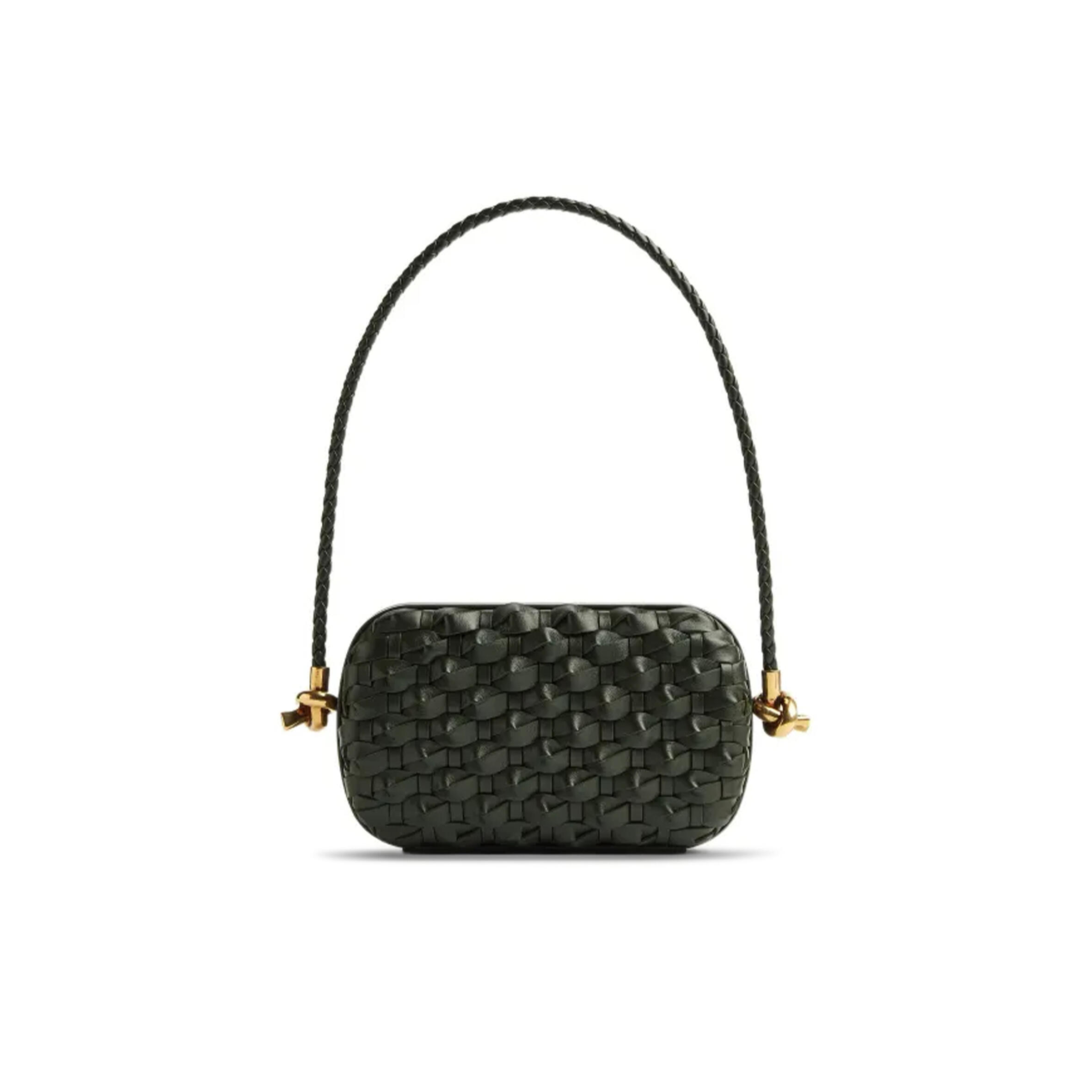 B0tt*ga Ven*ta KNOT SHEEPSKIN EVENING BAG 717623V3AC13002 (20.5*12.5*6cm) Master Quality