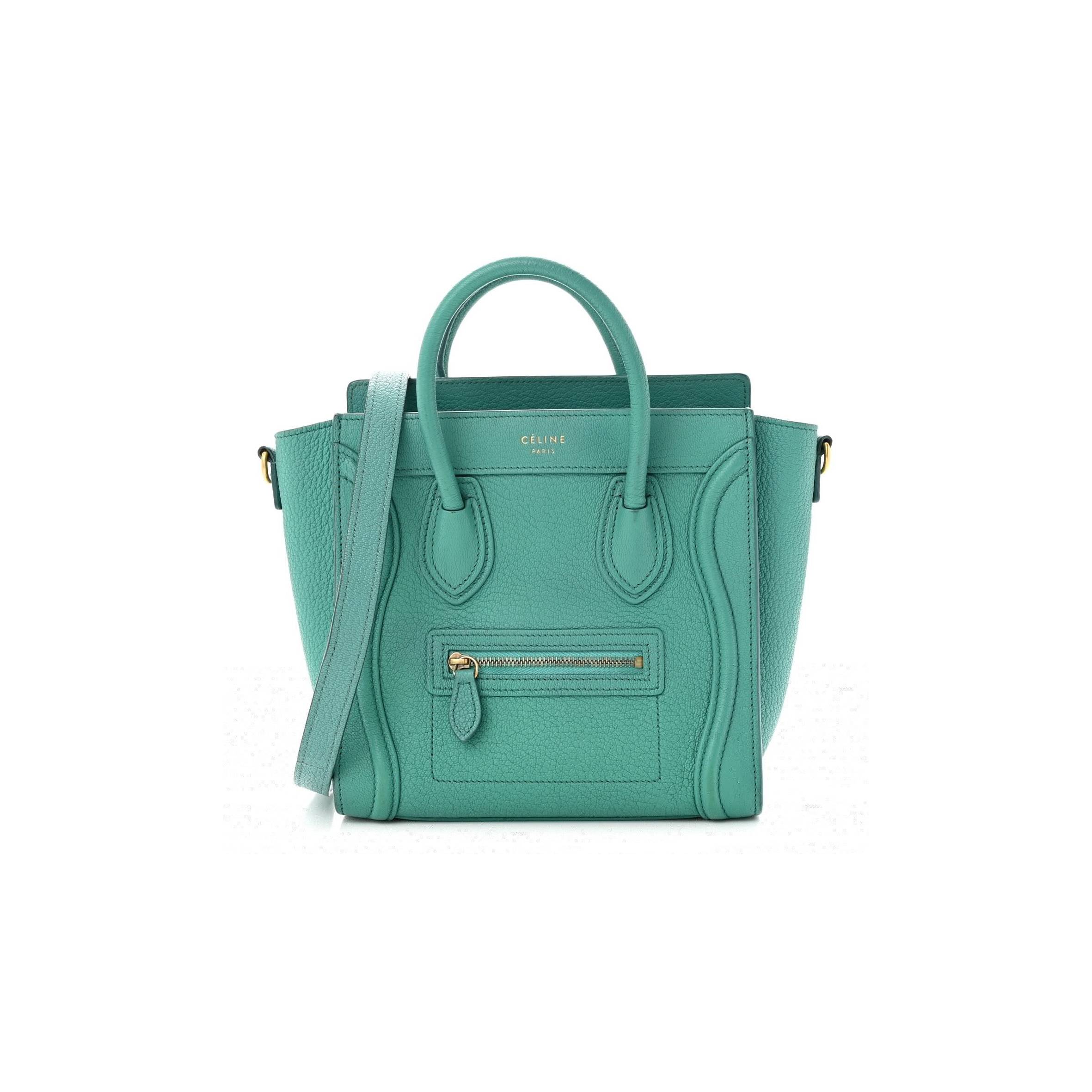 Ce1i*e DRUMMED CALFSKIN NANO LUGGAGE (20*20*10cm) Master Quality