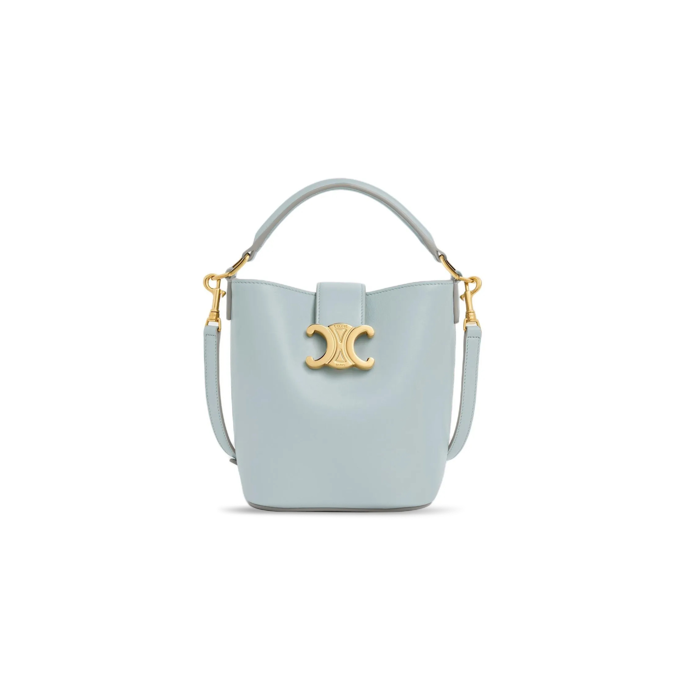 Ce1i*e MINI BUCKET L0visE IN SMOOTH CALFSKIN 10N473GHJ.07IC (13.5*16*10cm) Master Quality