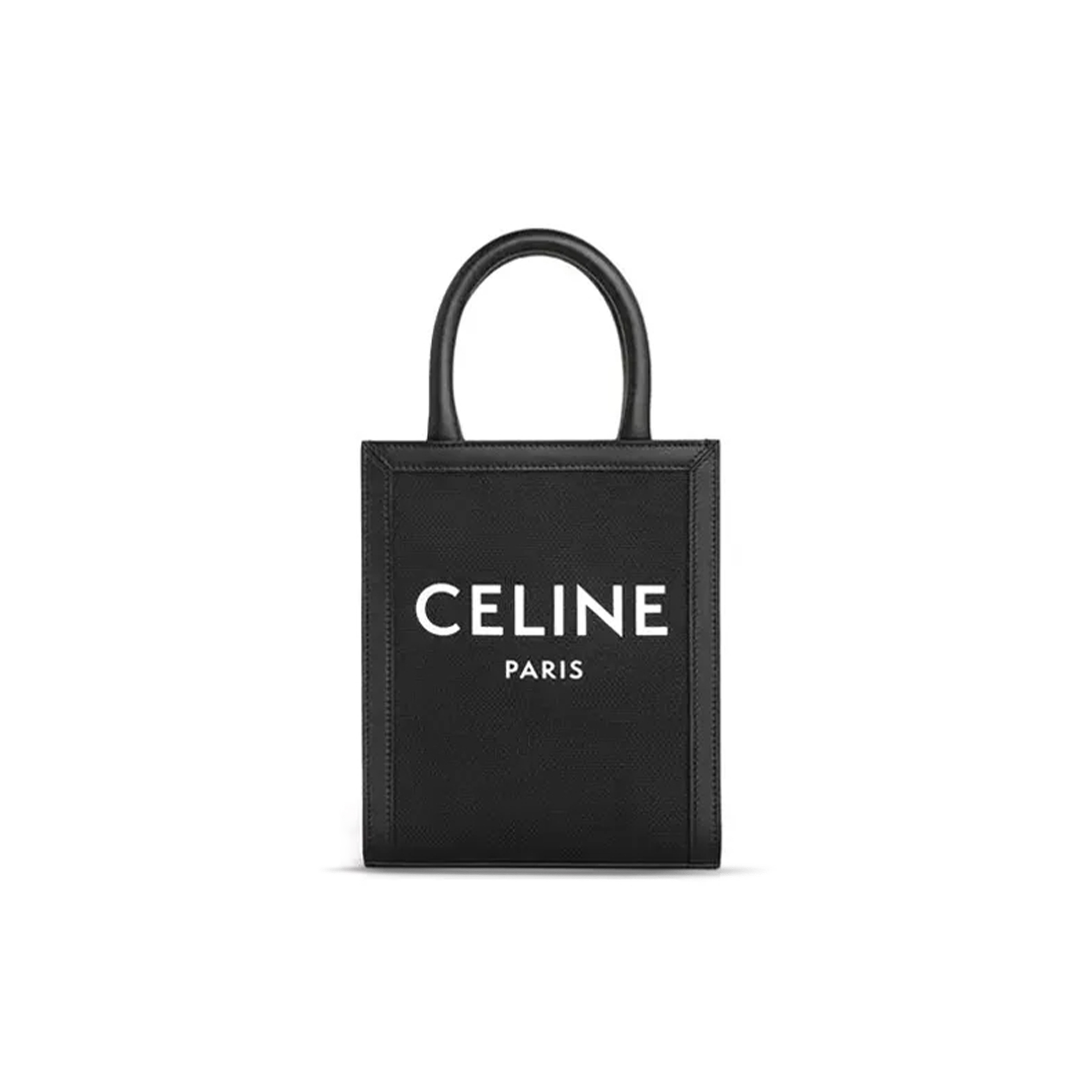 Ce1i*e MINI TOTE IN CABAS TRIOMPHE CANVAS AND CALFSKIN 193302CSU.38NO (21*17*4cm) Master Quality