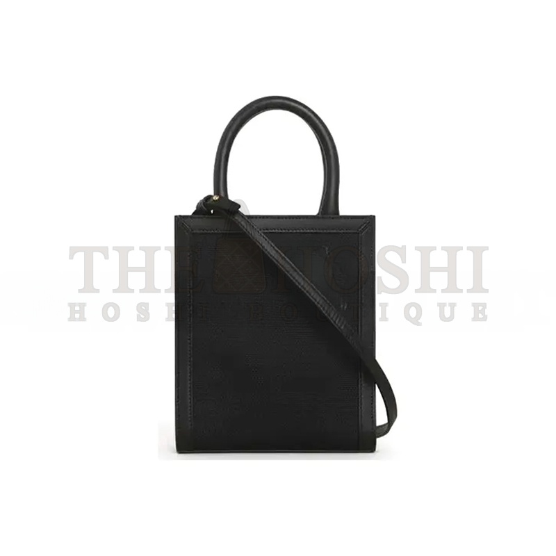 Ce1i*e MINI TOTE IN CABAS TRIOMPHE CANVAS AND CALFSKIN 193302CSU.38NO (21*17*4cm) Master Quality