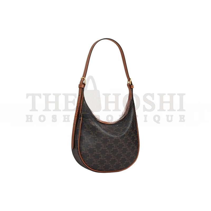 Ce1i*e SMALL HELOÏSE BAG IN CANVAS AND CALFSKIN 1172523FQM.04LU (24*21*7cm) Master Quality