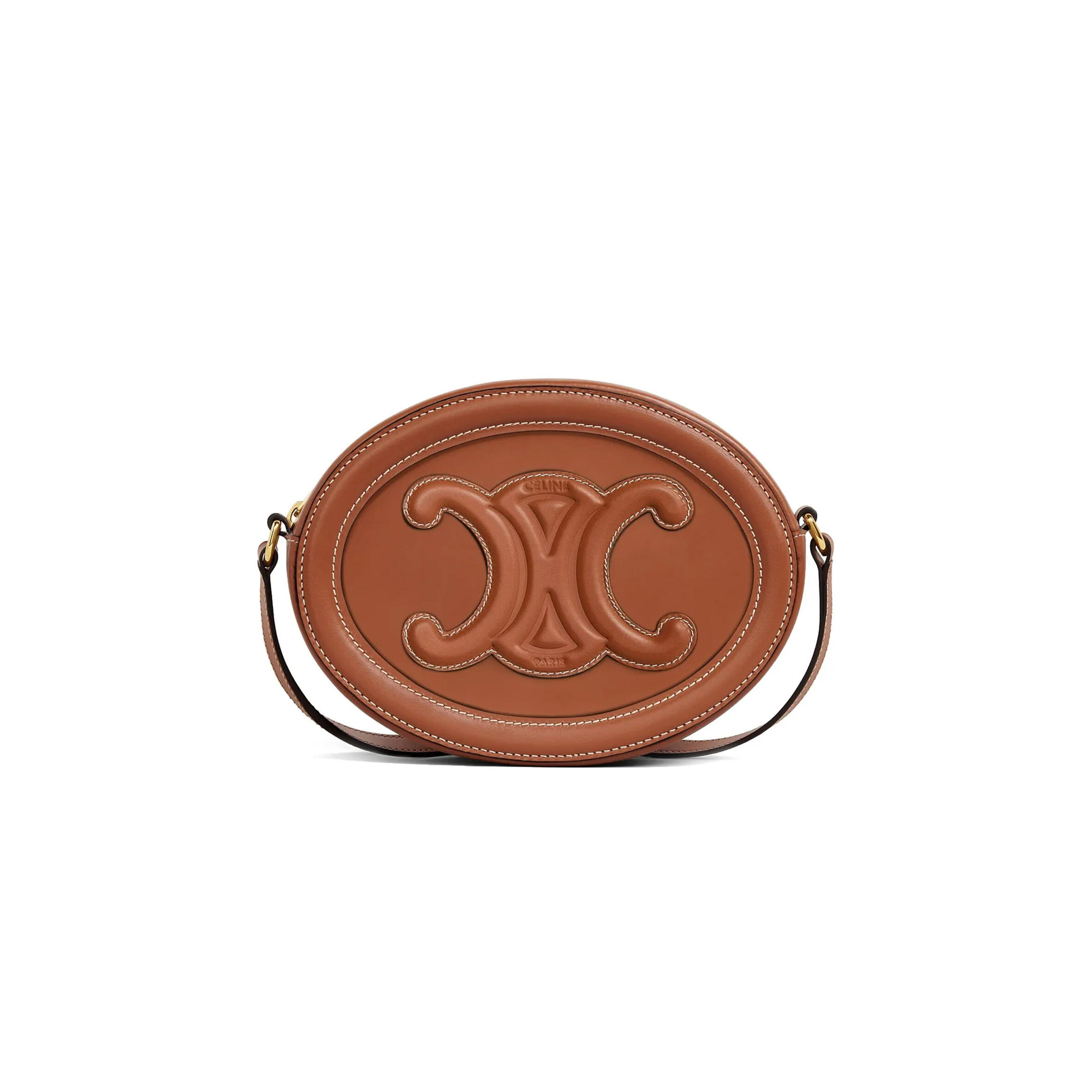 Ce1i*e MEDIUM CROSSBODY IN TRIOMPHE SMOOTH COWHIDE 198603DXC.04LU (20*15*6cm) Master Quality