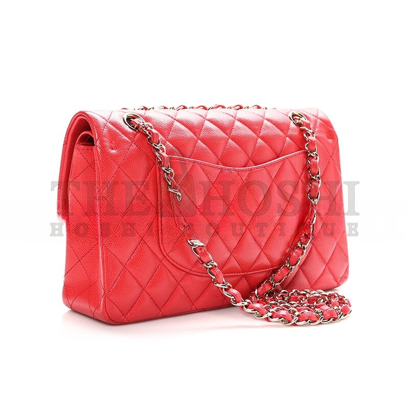 Ch**el CAVIAR QUILTED MEDIUM DOUBLE FLAP 1629268 (25*15*6cm) Master Quality