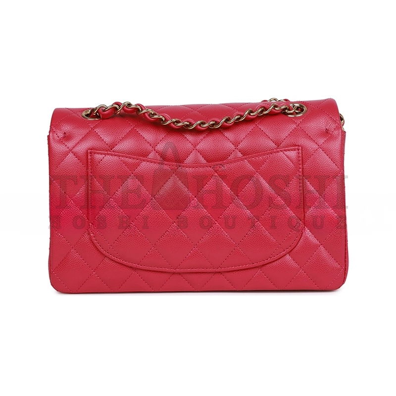 Ch**el CAVIAR QUILTED SMALL DOUBLE FLAP 1564958 (23*13*6cm) Master Quality