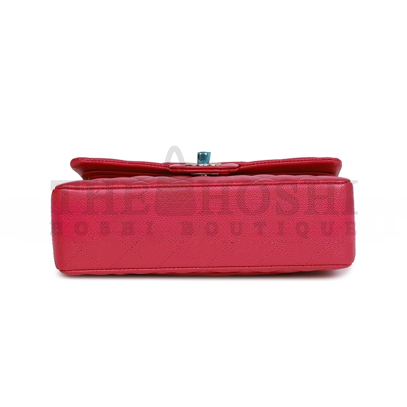 Ch**el CAVIAR QUILTED SMALL DOUBLE FLAP 1564958 (23*13*6cm) Master Quality