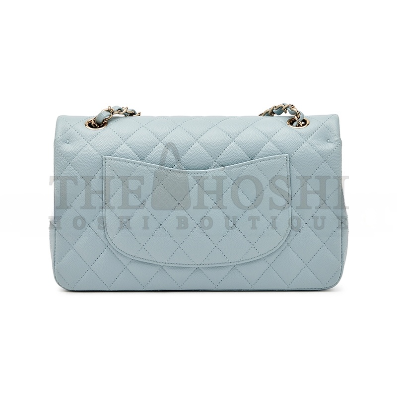 Ch**el CAVIAR QUILTED MEDIUM DOUBLE FLAP 1301452 (25*15*7cm) Master Quality