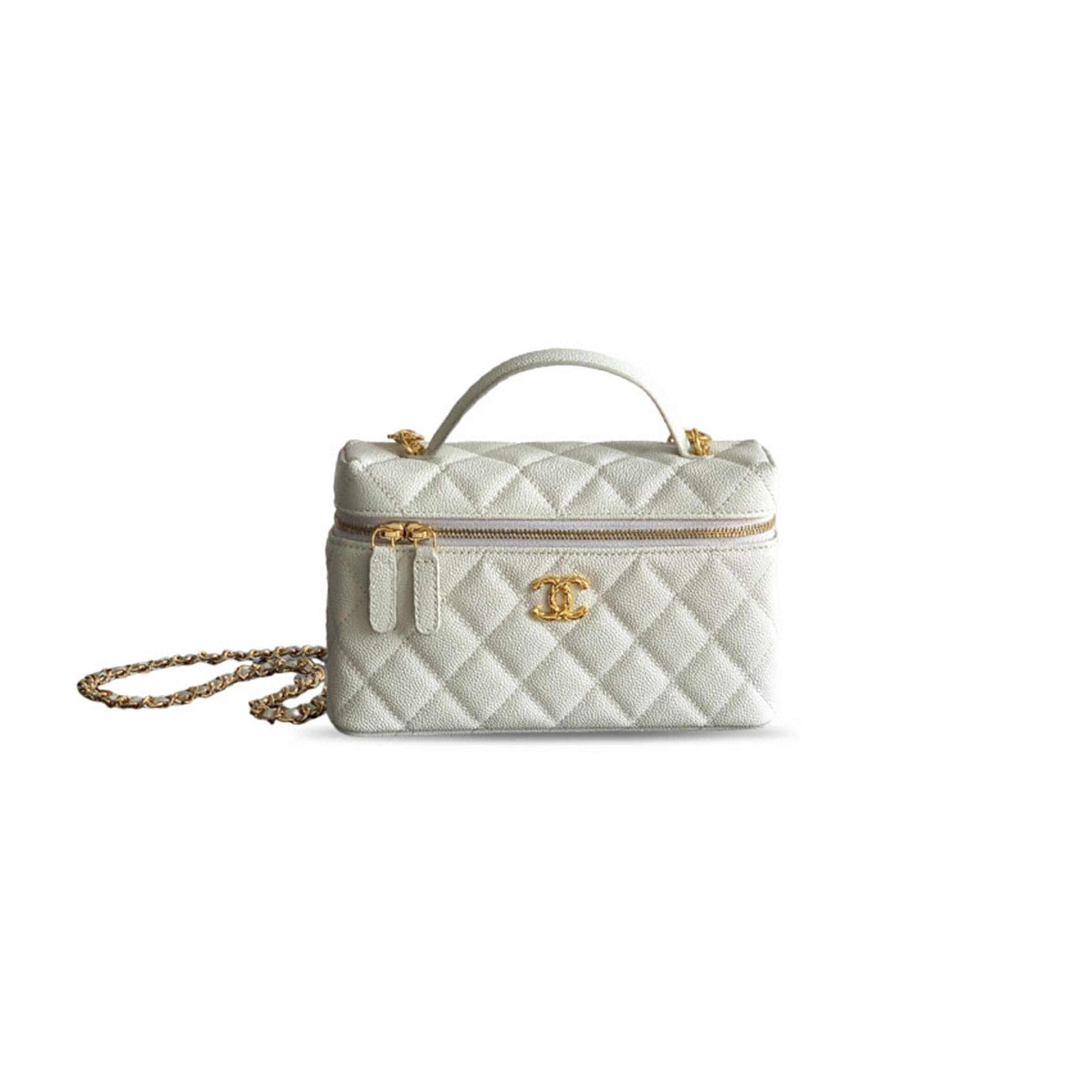 Ch**el VANITY HANDLE CAVIAR (19.5*17*5cm) Master Quality