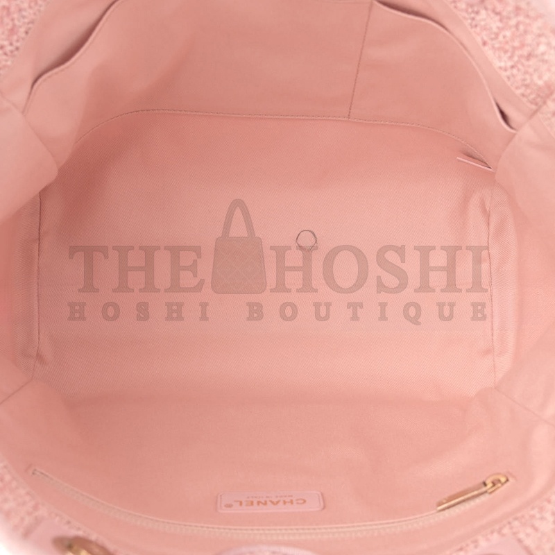 Ch**el LUREX BOUCLE SMALL DEAUVILLE TOTE 1096254 (34*27*17cm) Master Quality