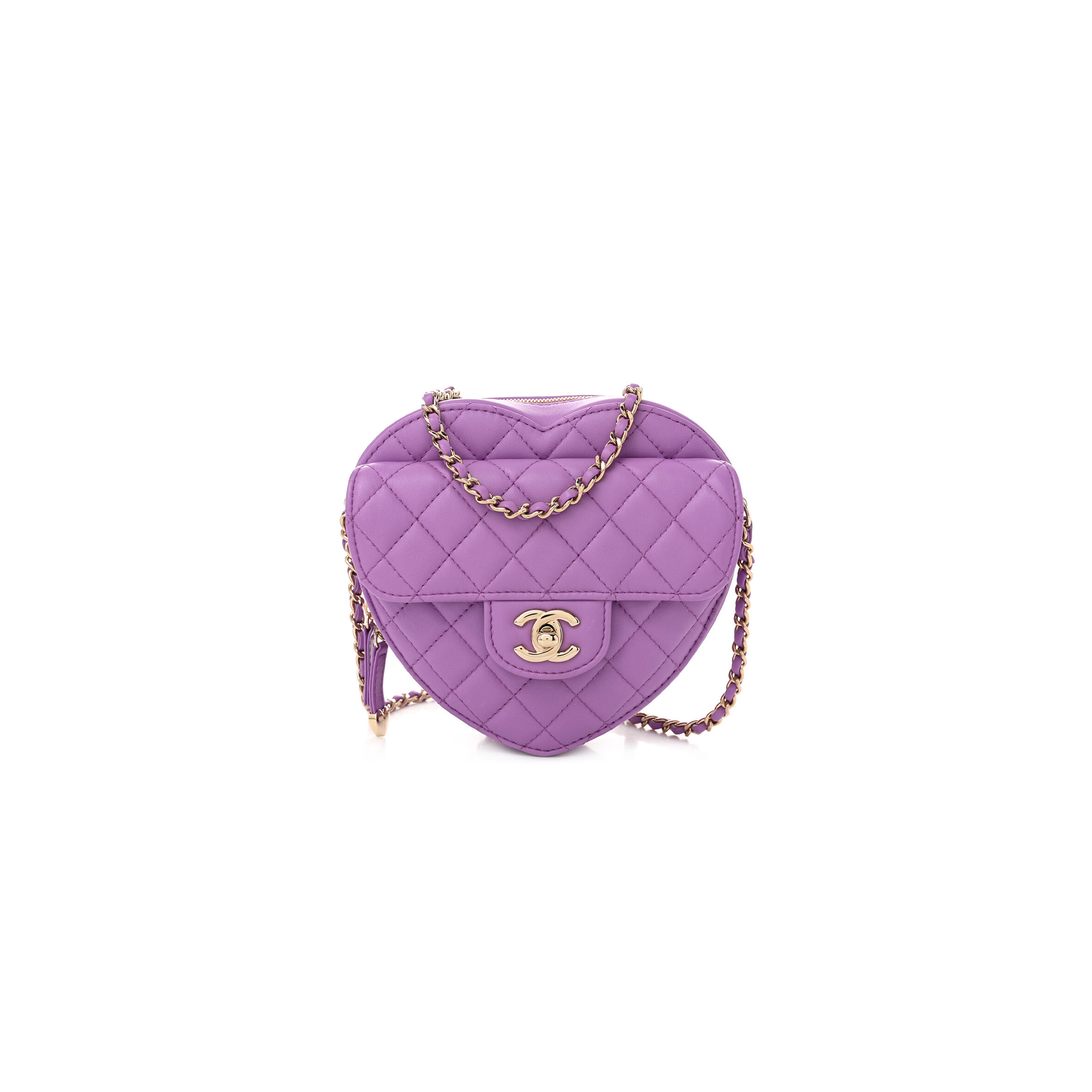 Ch**el CC IN LOVE HEART BAG 1644685 (18*17*4cm) Master Quality