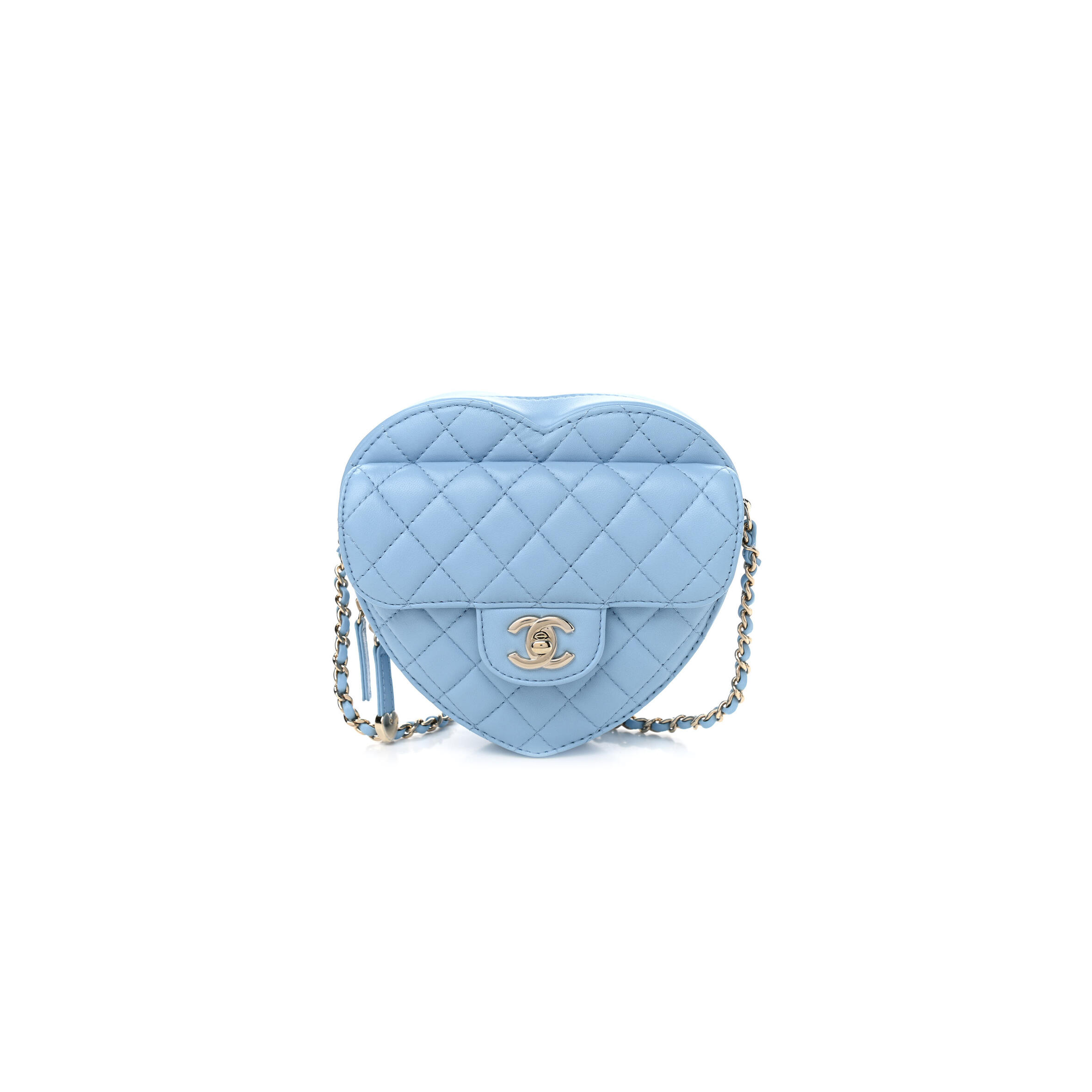 Ch**el CC IN LOVE HEART BAG 1013789 (18*17*4cm) Master Quality