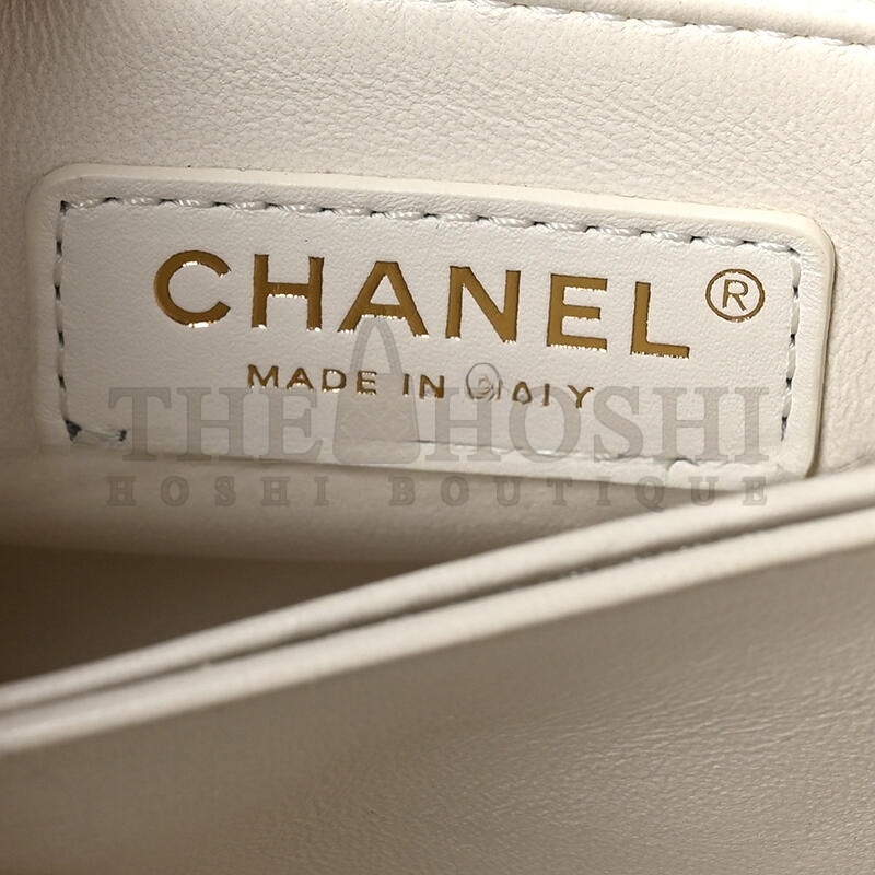 Ch**el CAVIAR QUILTED MINI COCO HANDLE FLAP A92990 (23*14*9cm) Master Quality