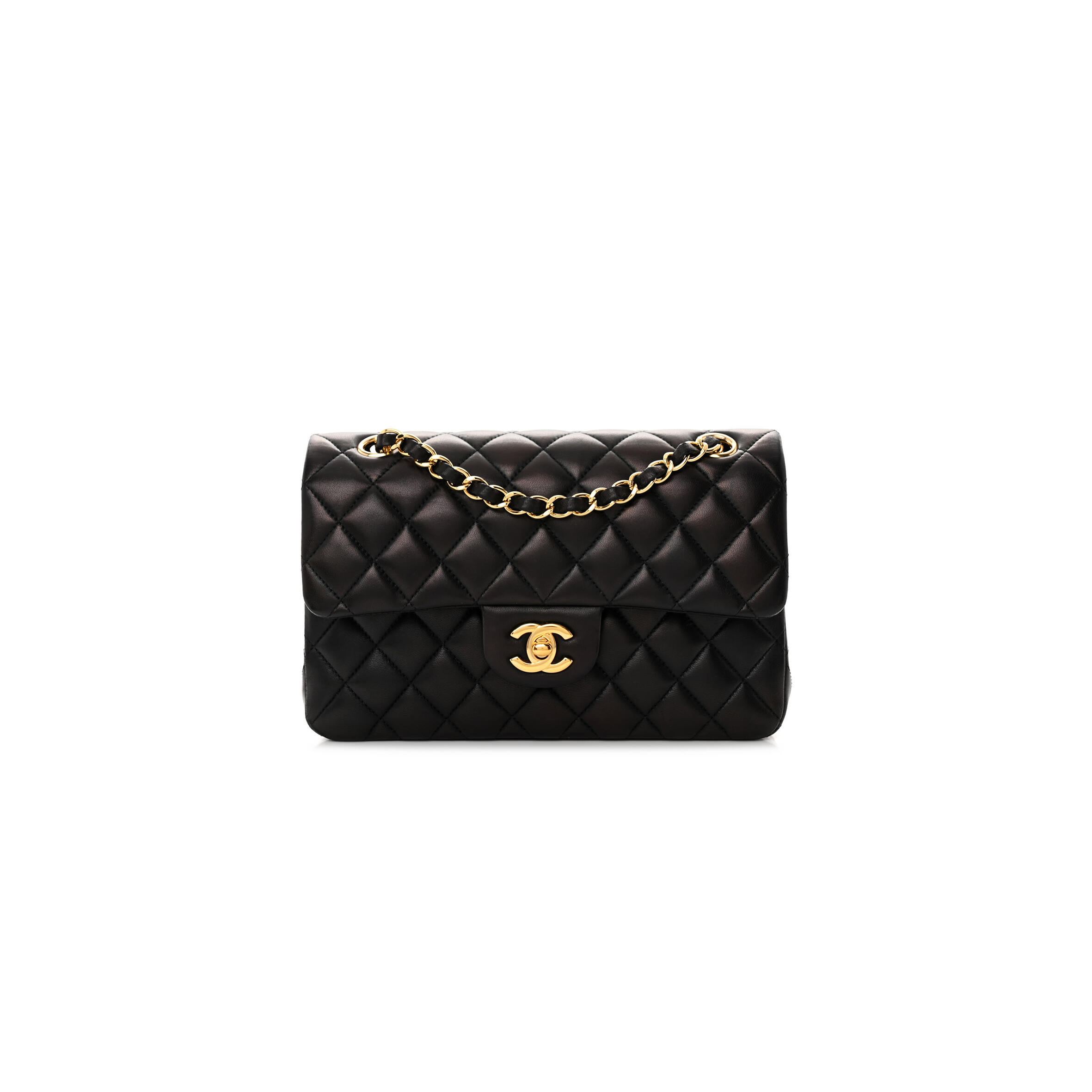 Ch**el SMALL DOUBLE FLAP 1447397 (23*14*6cm) Master Quality