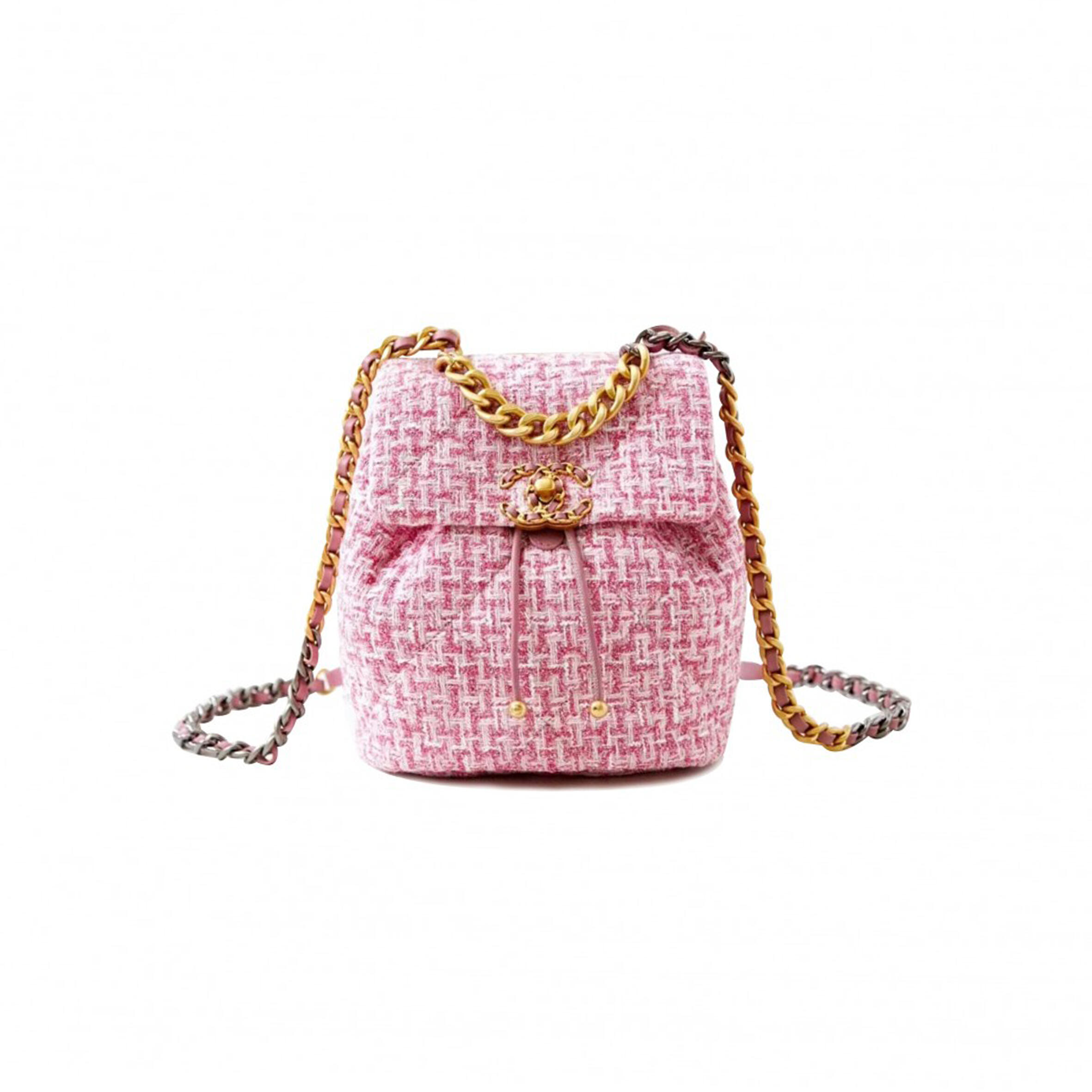 Ch**el 19 BACKPACK AS42223 (26*22*16cm) Master Quality