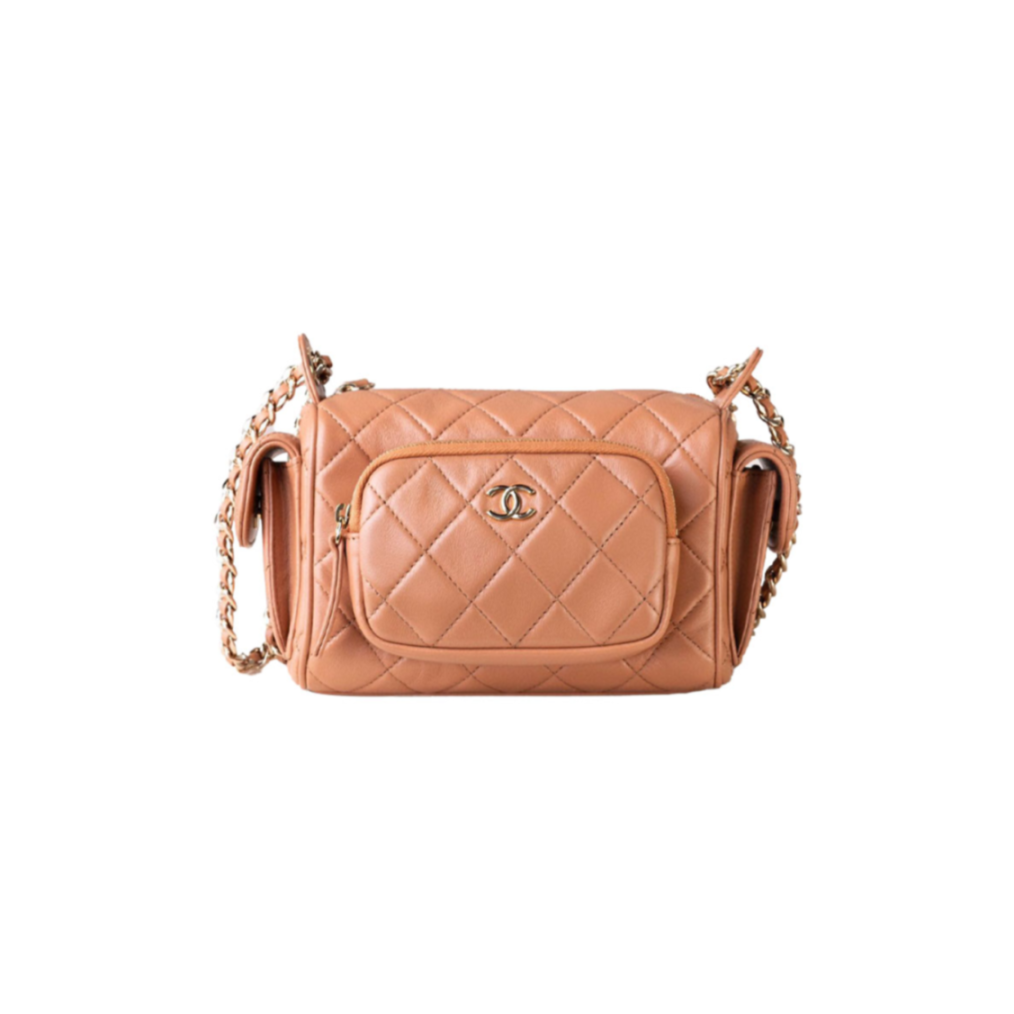 Ch**el DOUBLE BAG CAMERA SMALL (23*15*13cm) Master Quality