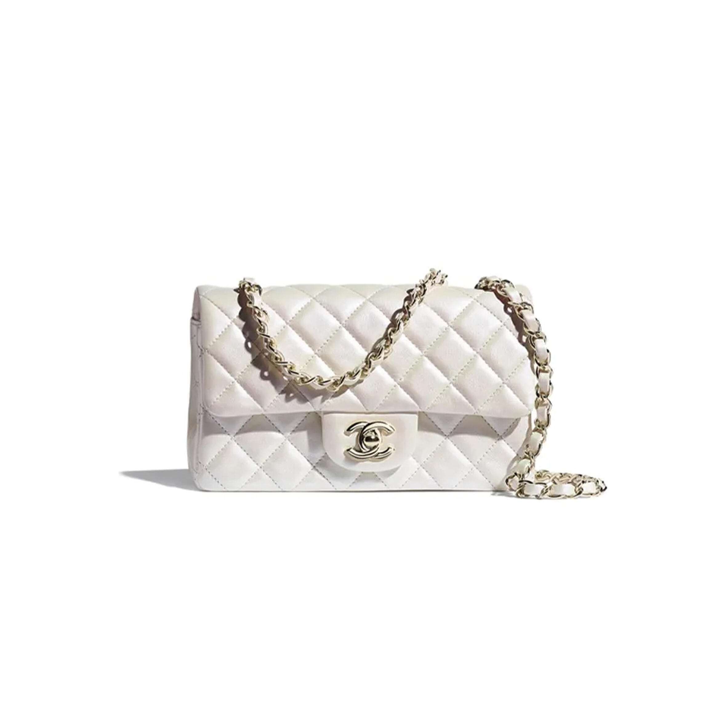 Ch**el CALFSKIN CHAIN FLAP BAG A69900 B05462 10601 (20*12*6cm) Master Quality