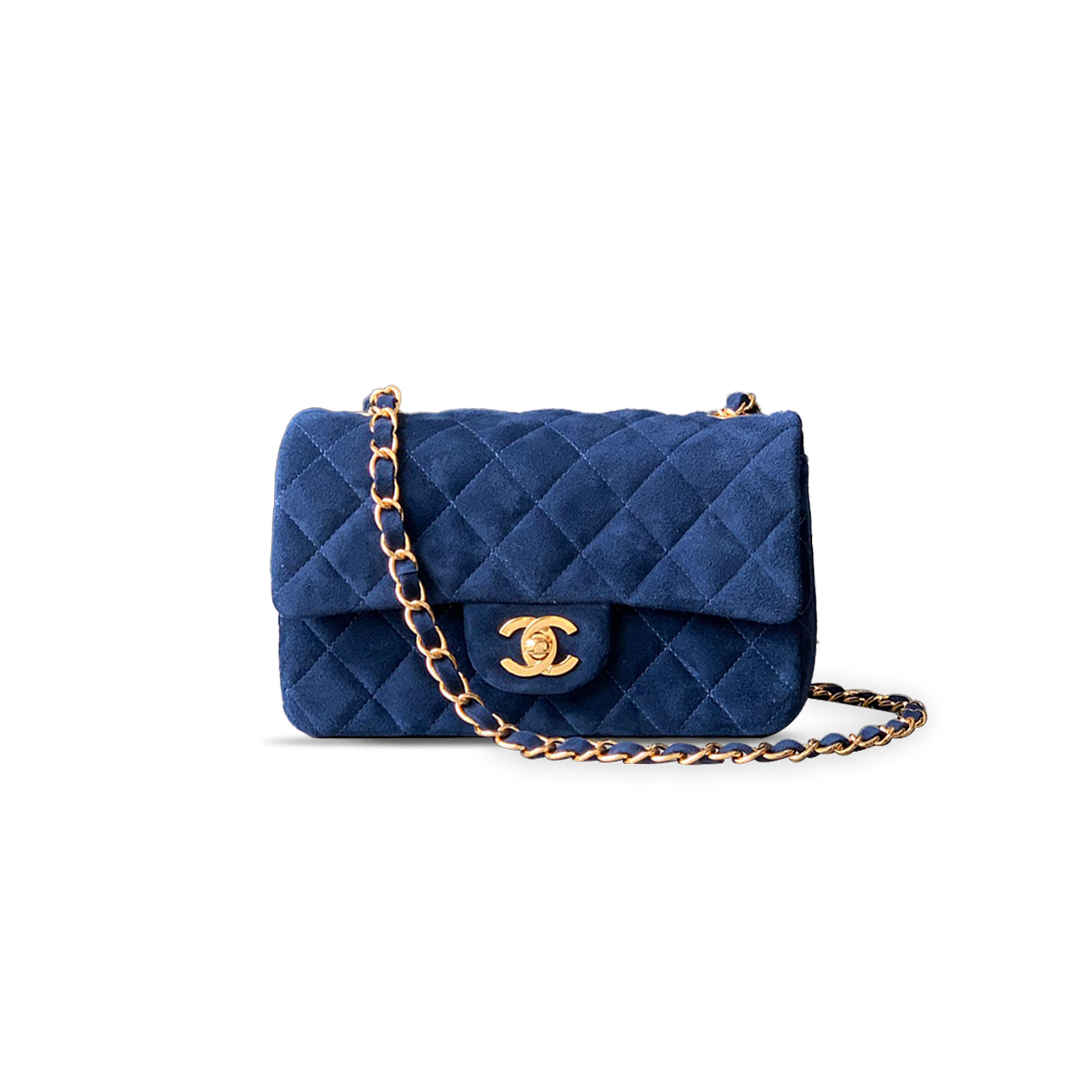 Ch**el SUEDE SMALL DOUBLE FLAP SHOULDER BAG 306491 (20*12*6cm) Master Quality